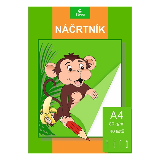 Obrázek Náčrtník A4  40 listů
