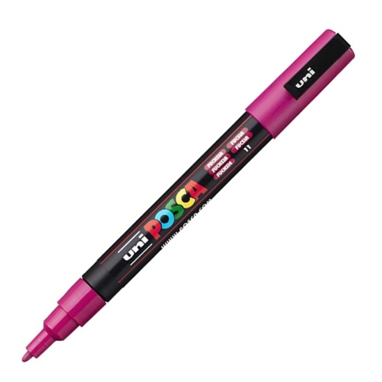 Obrázek Popisovač POSCA akrylový 3M - fuchsiová