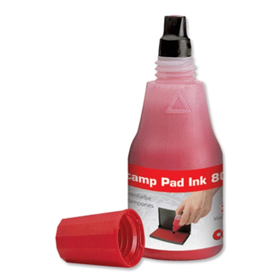 Obrázek Barva razítková COLOP 801 25 ml - červená