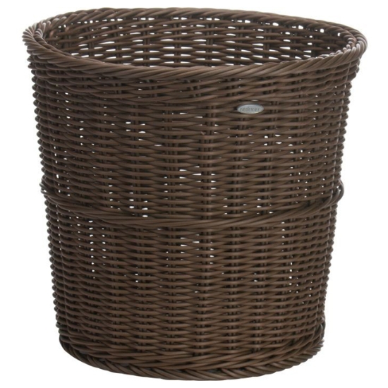 Obrázek Koš na bagety, obal na květináč ø 30 x 27 cm - hnědý