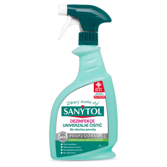 Obrázek Čistič univerzální SANYTOL Professional 750 ml