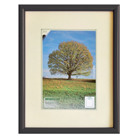 Obrázek Plastový rámeček A4 / 21 x 29,7 cm - černá
