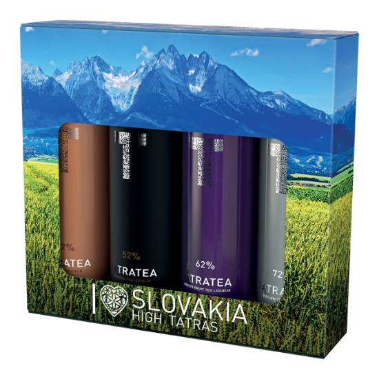Obrázek Tatranský čaj miniset 42% - 72% 0,04 l / 4 ks