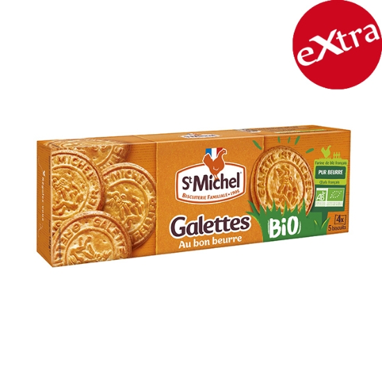 Obrázek St Michel BIO Galetky máslové 130g