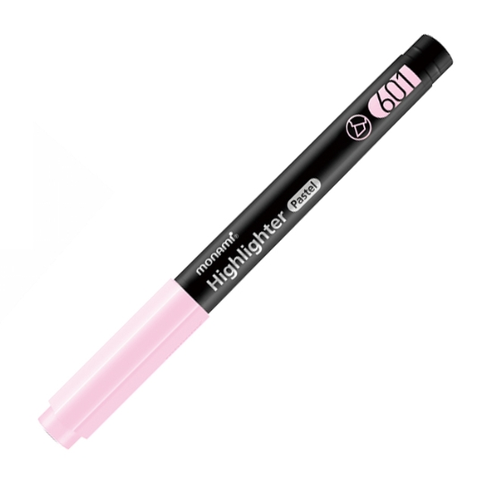 Obrázek Zvýrazňovač MONAMI 601 PASTEL -  růžová
