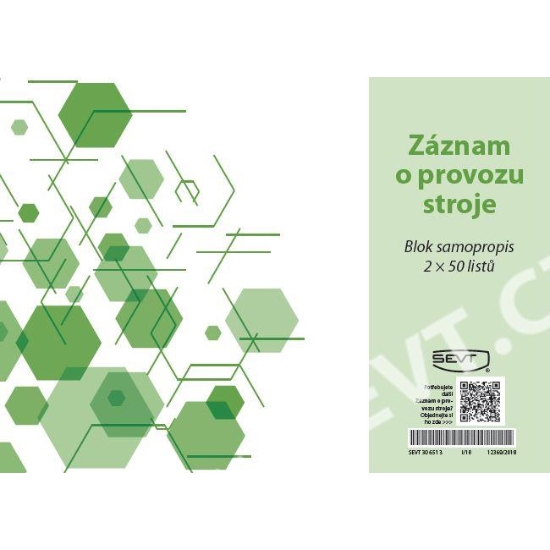 Obrázek SEVT záznam o provozu stroje