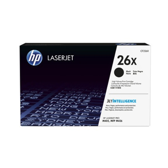 Obrázek HP originální toner CF226X č. 26X, black