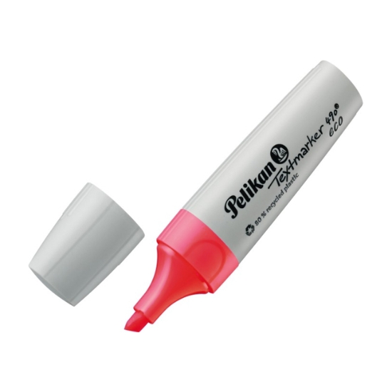 Obrázek Zvýrazňovač PELIKAN Textmarker 490 eco NEON červená