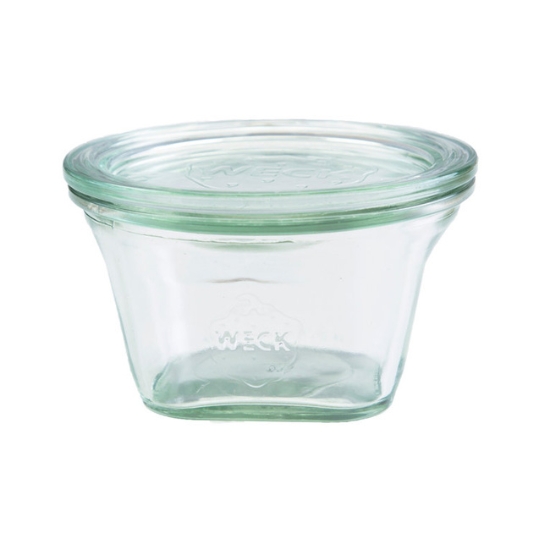 Obrázek Sklenice hranatá Weck 290 ml, víčko 100 mm / 6 ks