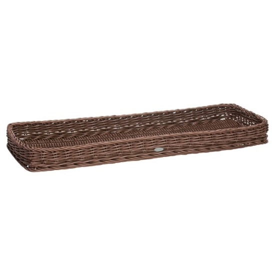 Obrázek Podnos 60 x 20 x 5 cm - hnědý