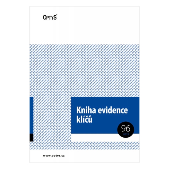 Obrázek O 000243 / Kniha evidence klíčů A4 / 100 listů