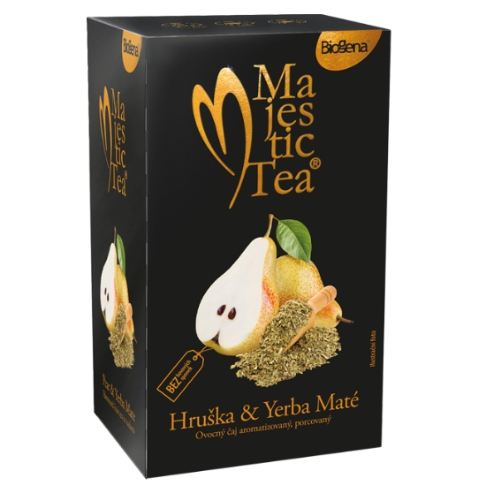 Obrázek Čaj Biogena Majestic Hruška & Yerba Maté / 20 sáčků