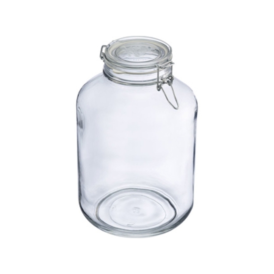 Obrázek Sklenice s drátovým uzávěrem a těsněním FIDO, 5 l, ø 90 mm