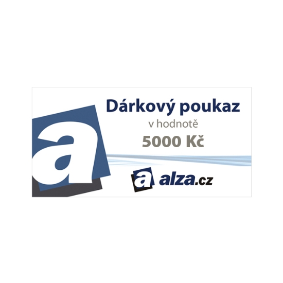 Obrázek Dárkový poukaz Alza.cz 5 000 Kč