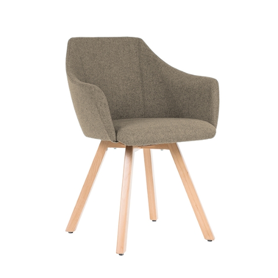 Obrázek Křeslo Wind wood/ BN 8 cappuccino