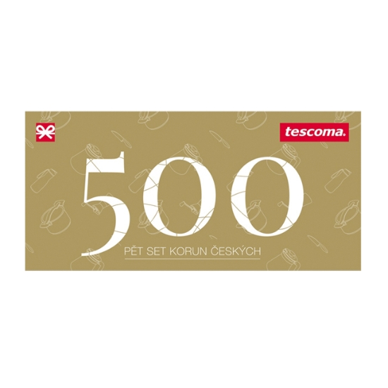 Obrázek Dárkový poukaz TESCOMA 500,- Kč 