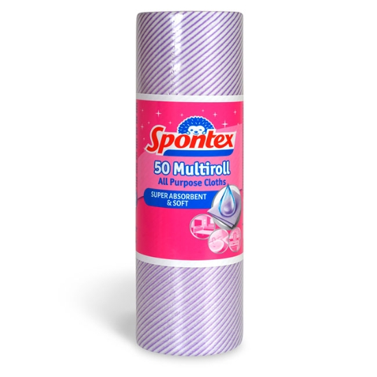 Obrázek Utěrka víceúčelová SPONTEX Multiroll / 50 útržků
