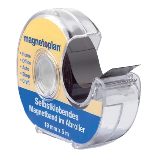 Obrázek Páska magnetická Magnetoplan 5 m x 19 mm, samolepicí