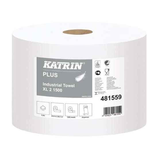 Obrázek Role průmyslové Katrin Plus XL 2 1500 celulóza
