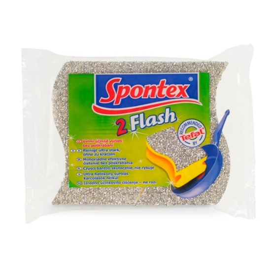 Obrázek Viskózní houbička Spontex Flashmax / 2 ks