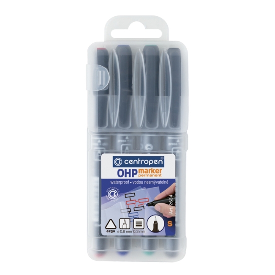 Obrázek Liner Centropen 2634 S-OHP Permanent /4ks