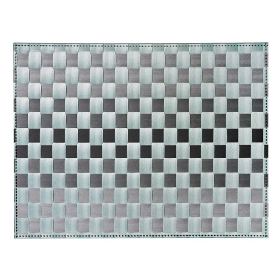 Obrázek Prostírání INSPIRATION IN GREY 40 x 30 cm - mandlovozelené proužky