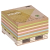 Obrázek Bločky samolepicí STICK´N Kraft na paletce 76 x 76 mm, 400 l - mix kraft + pastel