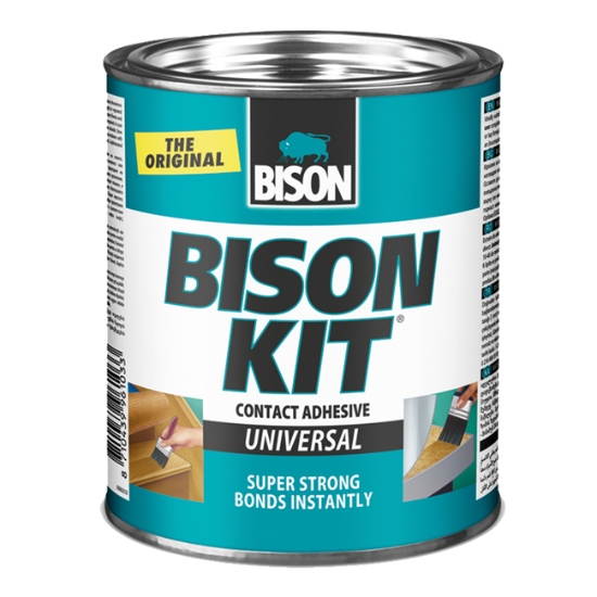 Obrázek BISON KIT 650 ml plechovka - Kontaktní chloroprenové lepidlo