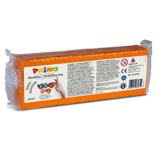 Obrázek Plastelína Primo, oranžová, 550 g