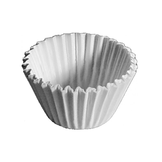 Obrázek Cukrářské košíčky bílé průměr 35 x 20 mm /1000 ks