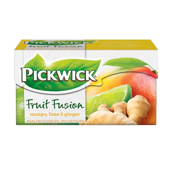 Obrázek Čaj Pickwick - mango se zázvorem a limetkou / 20 sáčků