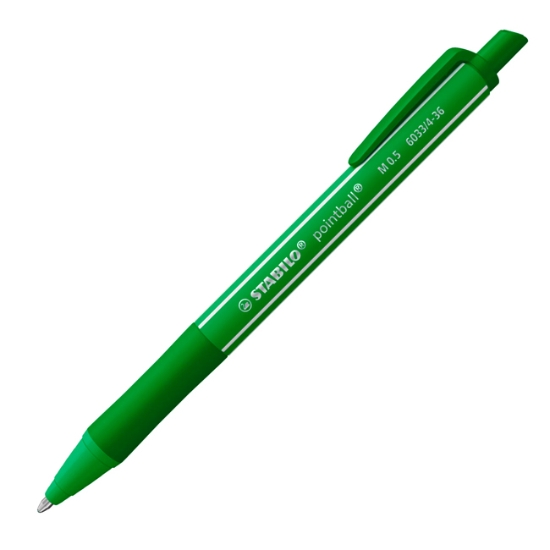 Obrázek Pero kuličkové STABILO pointball colorful - zelená