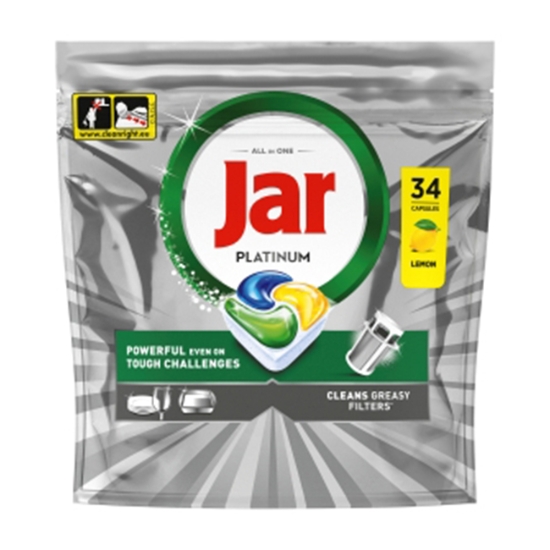 Obrázek Tablety do myčky JAR Platinum / 34 ks