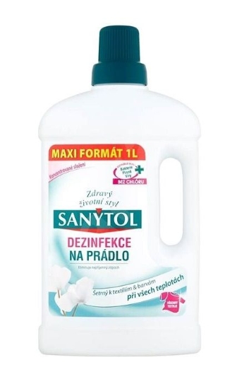 Obrázek SANYTOL dezinfekce na prádlo 1000 ml