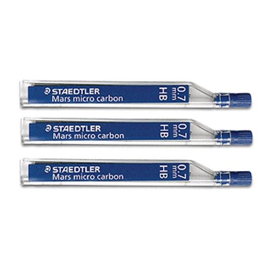 Obrázek Náplň do mikrotužky Staedtler 0,7 HB / bal. 12 tuh