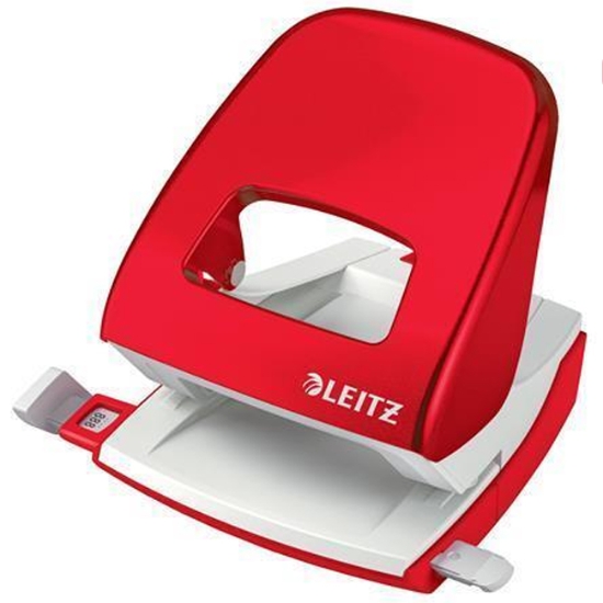 Obrázek Děrovačka stolní Leitz NeXXt WOW 5008, červená