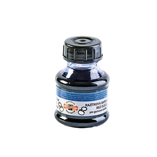 Obrázek Barva razítková 50 g - modrá