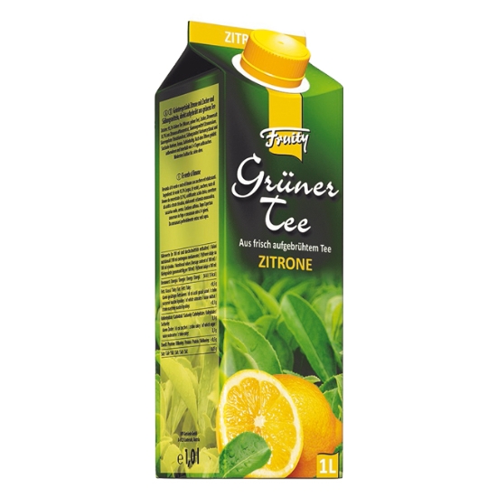 Obrázek Džus Fruity Zelený čaj citron 1 l