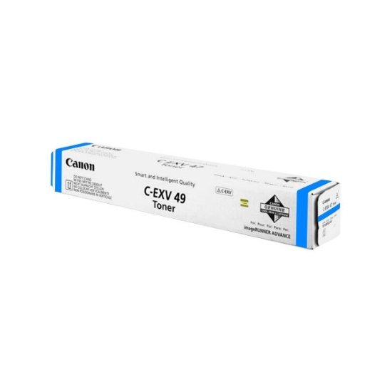 Obrázek Canon originální toner CEXV49, cyan, 19000str., 8525b002, Canon iR ADV C3320,3325,3330