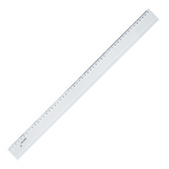 Obrázek Pravítko 50 cm - transparentní