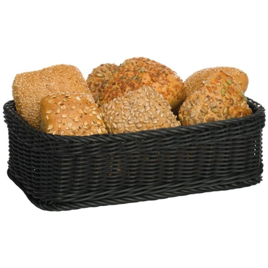 Obrázek Koš pro gastronomii GN 1/3 32,5 x 17,5 x 10 cm - černý