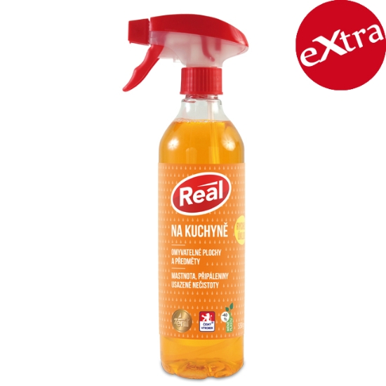 Obrázek Prostředek čisticí Real odmašťovač a kuchyně 550 g