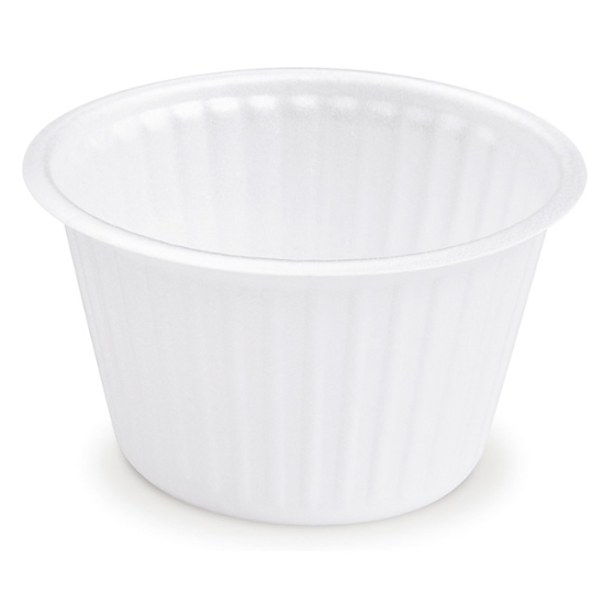 Obrázek Termo-miska (XPS) kulatá bílá Ø127mm 460 ml /50 ks