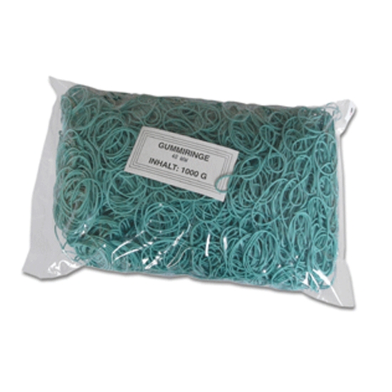 Obrázek Gumičky vážené 1mm, pr.40mm 1kg