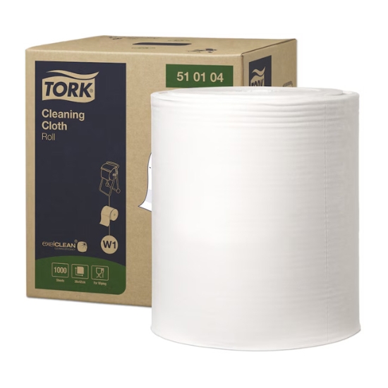Obrázek Utěrky TORK Premium 510 v roli  bílá / 380 m  510104