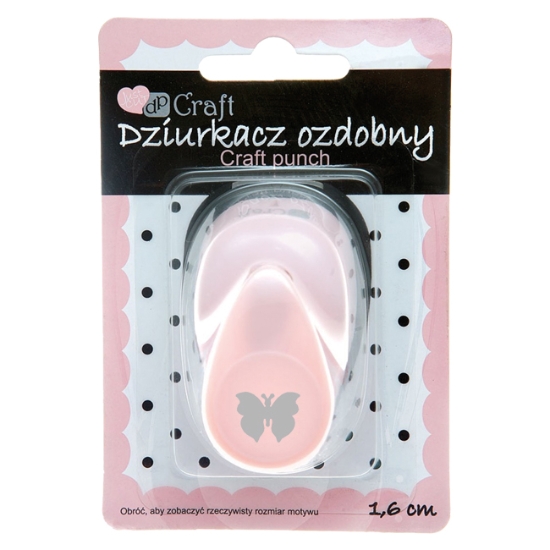 Obrázek Dekorativní děrovačka 1,6 cm - motýl