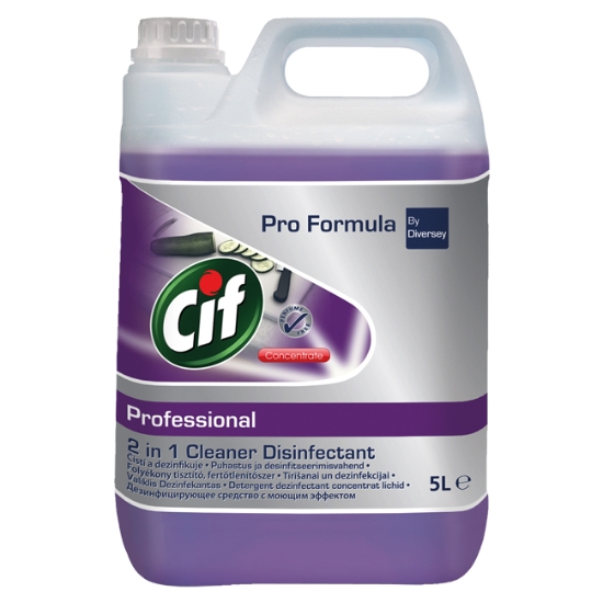 Obrázek CIF Cleaner Disinfectant 2v1, 5 l - čistí a dezinfikuje 
