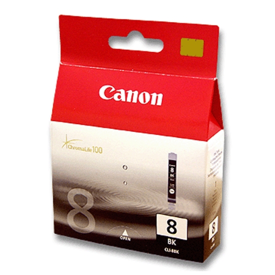 Obrázek Canon originální ink CLI8BK, black, 490str., 13ml, 0620B001