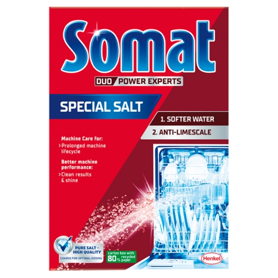 Obrázek Sůl do myčky Somat 3 x Action 1,5 kg