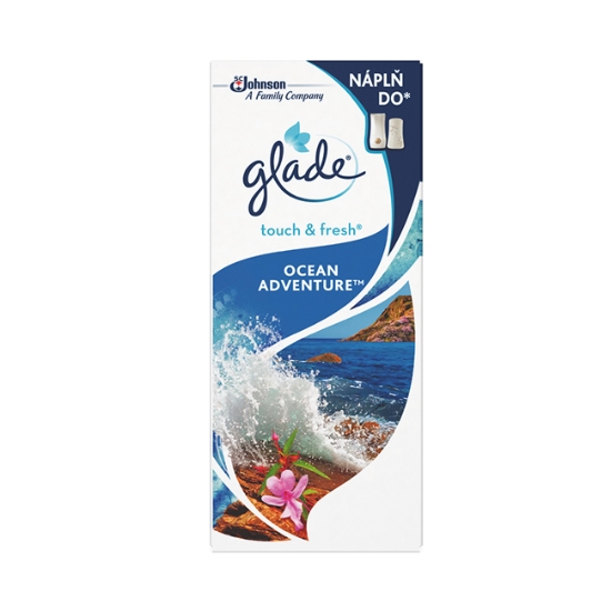 Obrázek Náplň do osvěžovače vzduchu Glade touch & fresh mini - ocean adventure